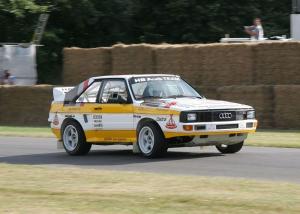 Audi Sport Quattro S1 Group B Rally Car 1985 года 